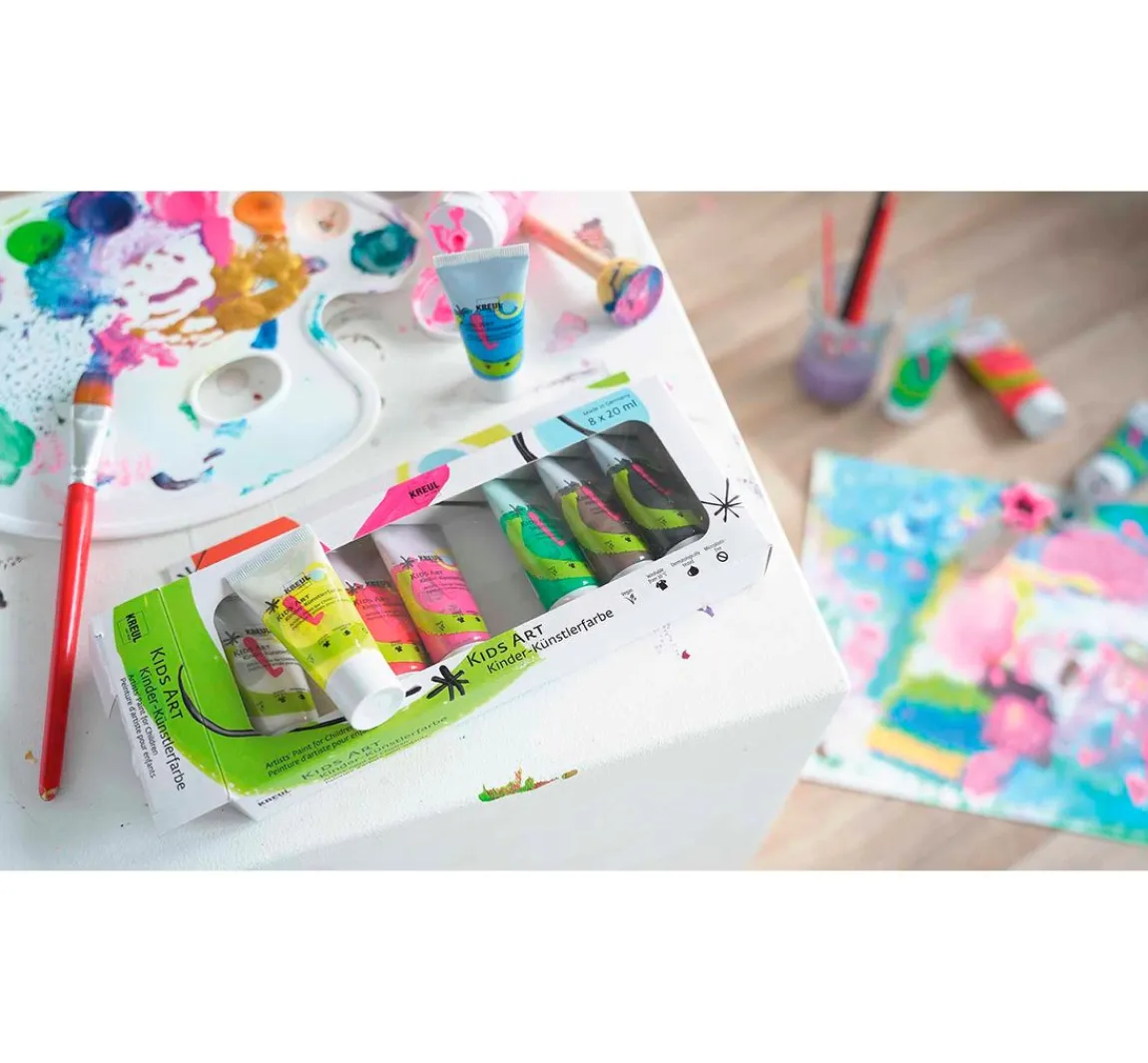 Online Kreul Kinder KREUL Kids Art Kinder-Künstlerfarbe, 8 x 20 ml