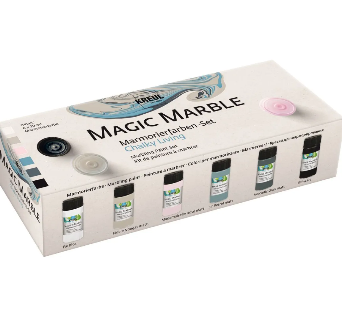 Sale Kreul Kreative KREUL Magic Marble Set "Chalky"