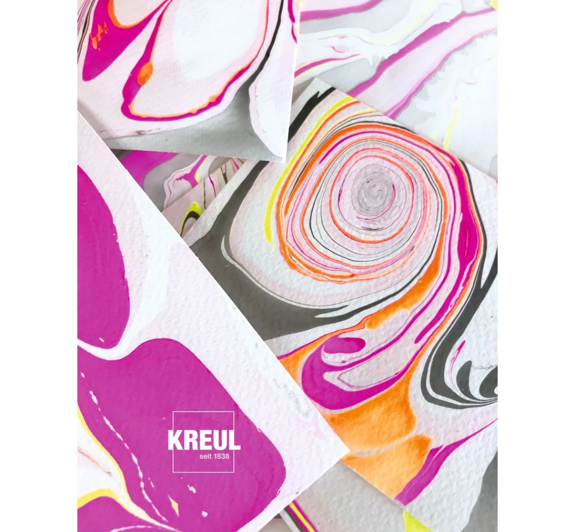 Clearance Kreul Kreative KREUL Magic Marble Set "Love Neon"