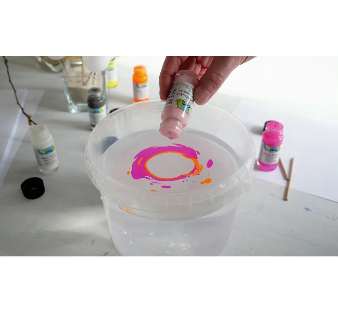 Clearance Kreul Kreative KREUL Magic Marble Set "Love Neon"