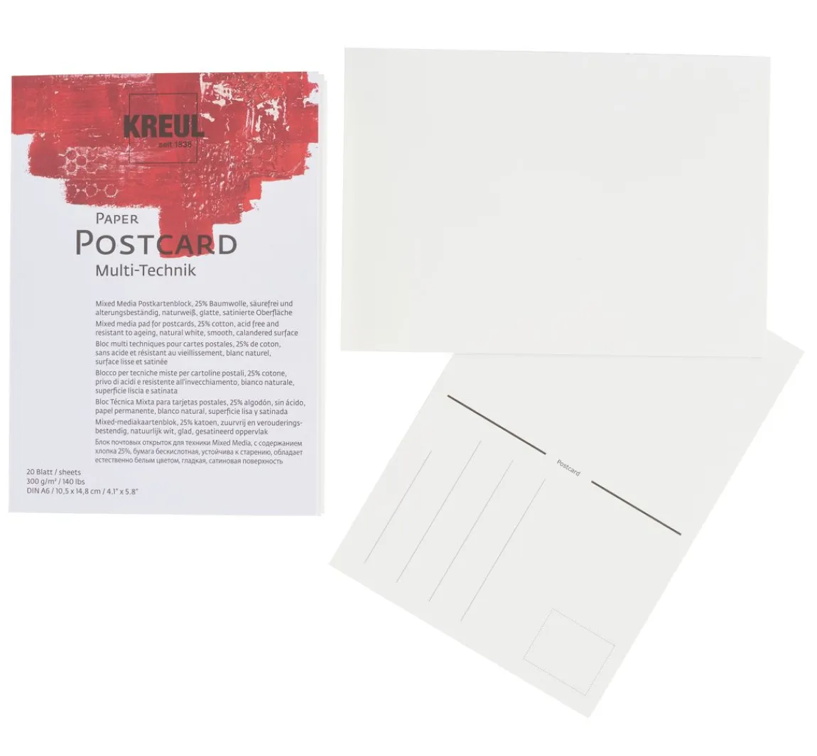 Best Kreul Paper Postcard DIN A6