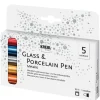 Best Kreul Kreative KREUL PorcelainPen metallic 160°C, 5er-Set
