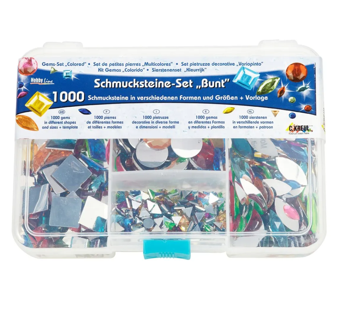 Sale Kreul Schmucksteine-Set "Bunt"