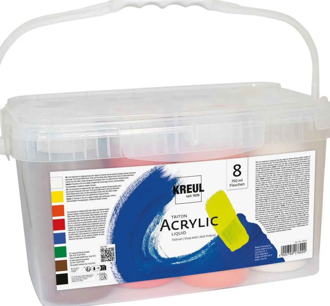 Best Kreul Künstler KREUL Triton Acrylic Liquid "Powerpack"