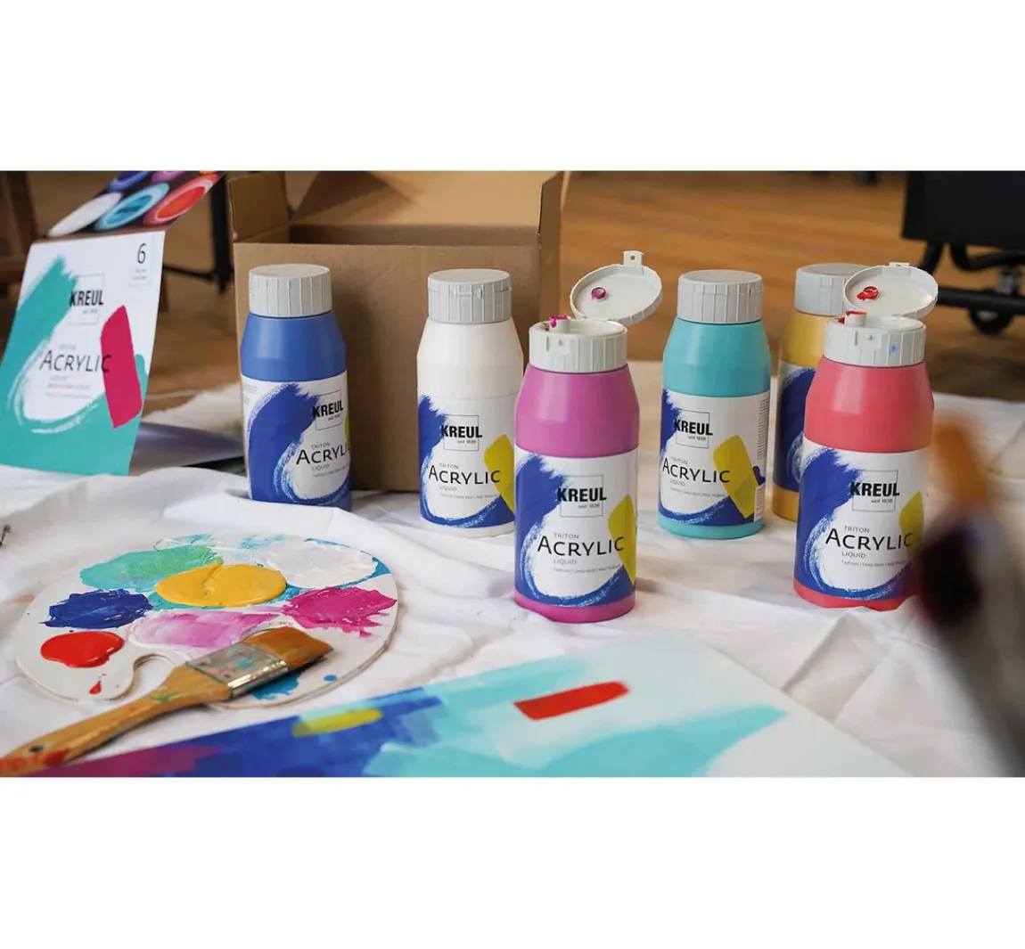 Clearance Kreul Künstler KREUL Triton Acrylic Liquid Set "Modern Mix Colors"