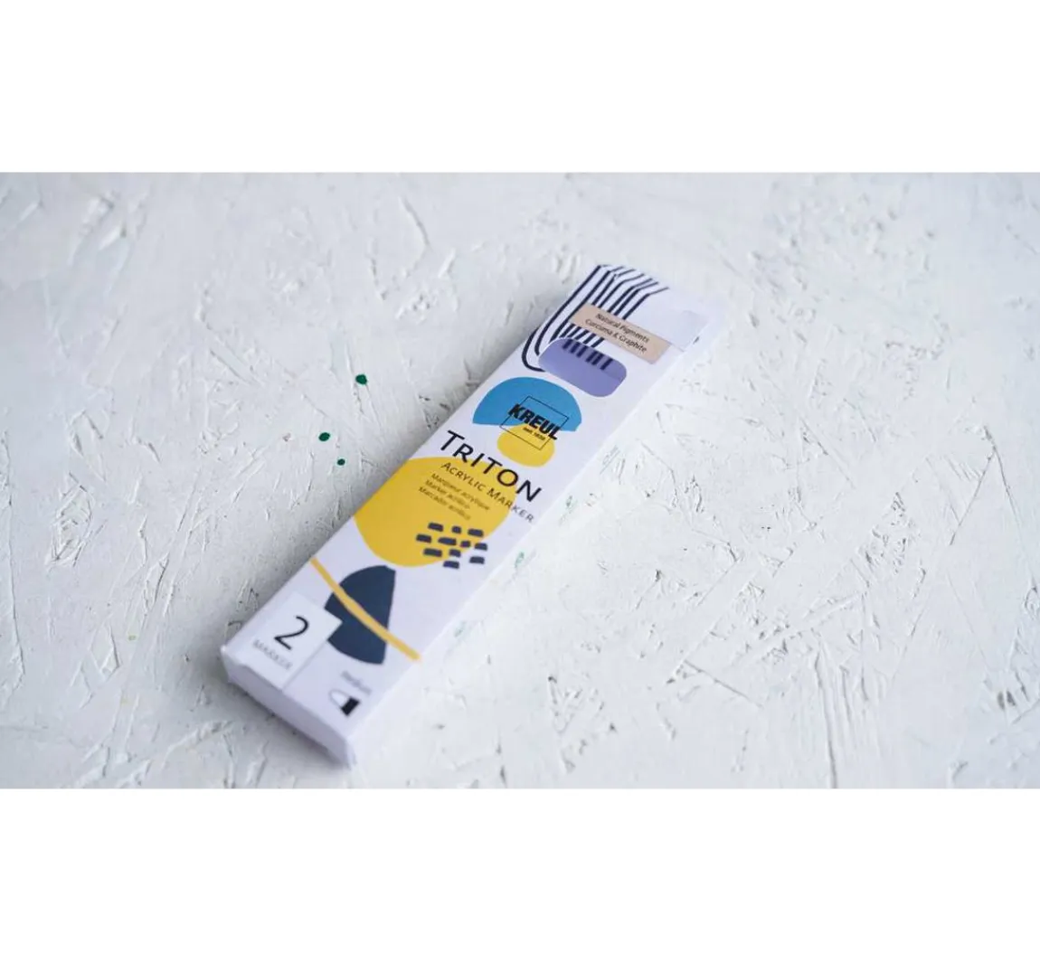 Sale Kreul Triton Acrylic Marker medium "Natural Pigments"