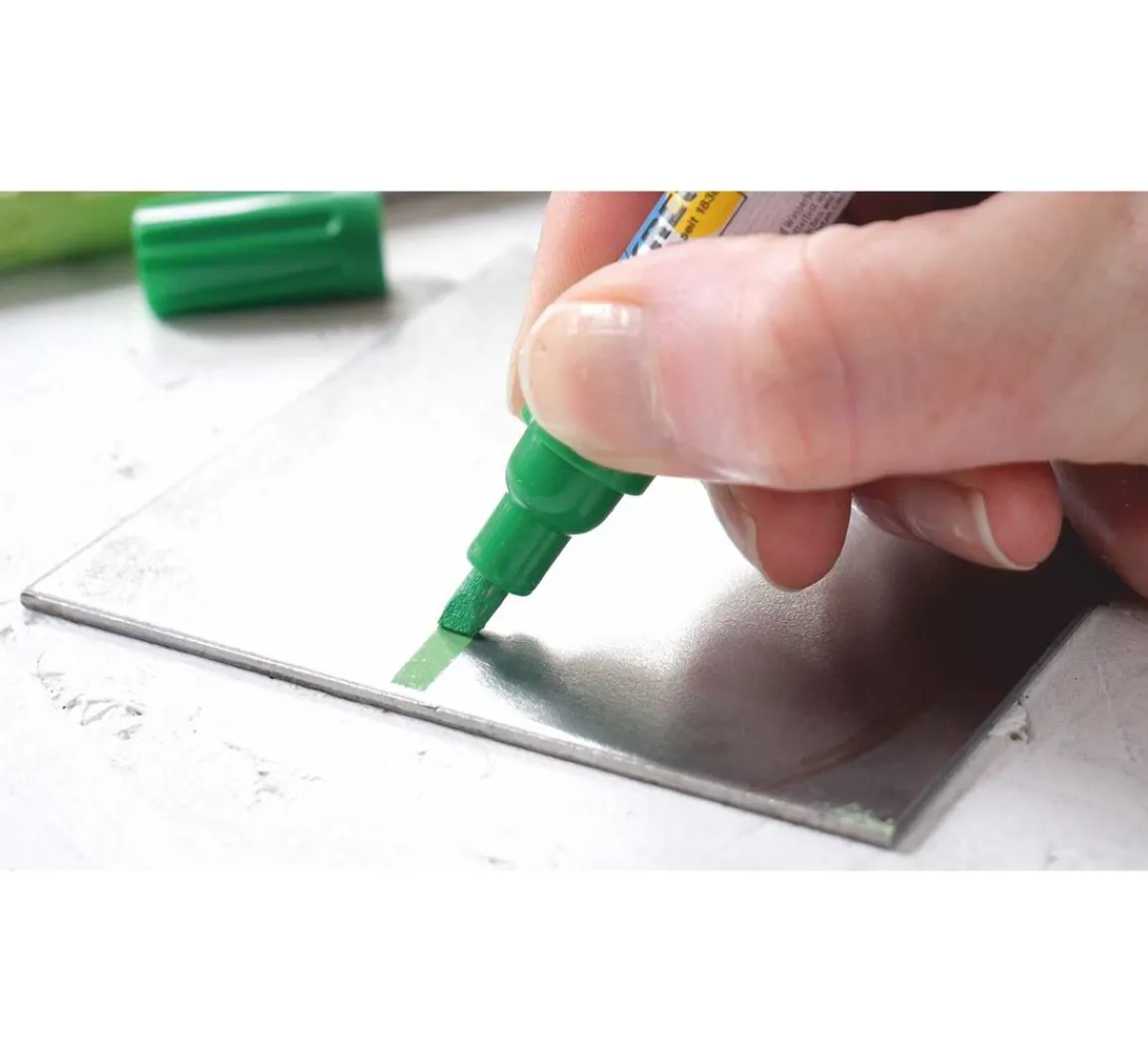 Kreul Künstler KREUL Triton Acrylic Marker "edge", 2er-Set, Silber & Gold