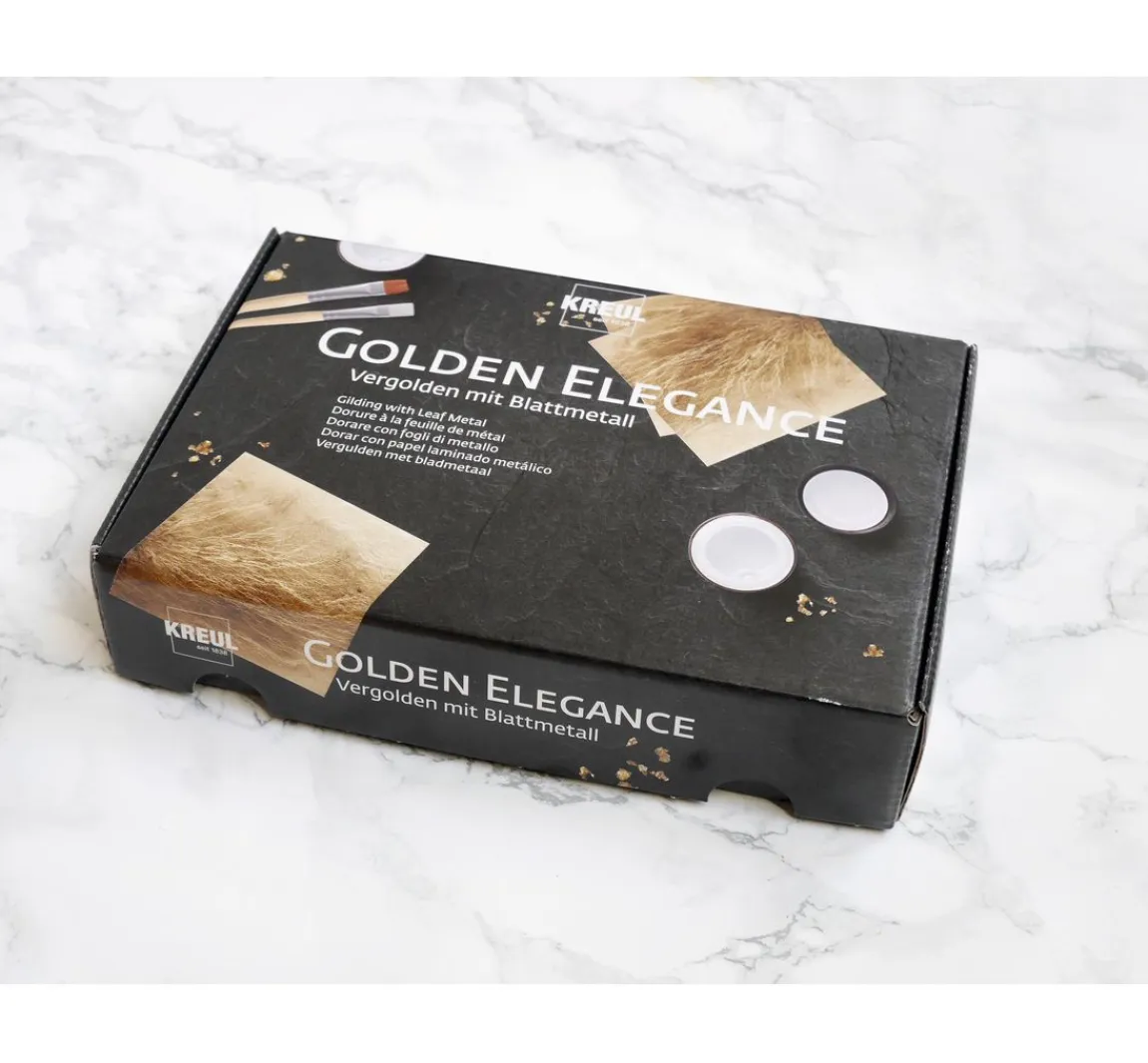 Best Kreul Kreative KREUL Vergolden mit Blattmetall "Golden Elegance"