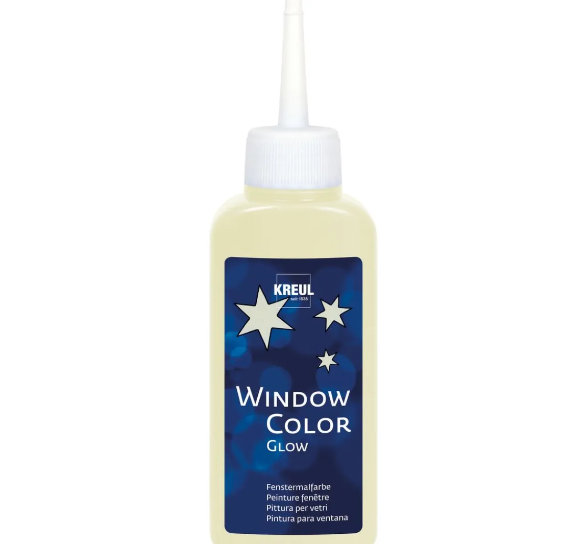 Sale Kreul Kreative KREUL Window Color, nachtleuchtend gelb