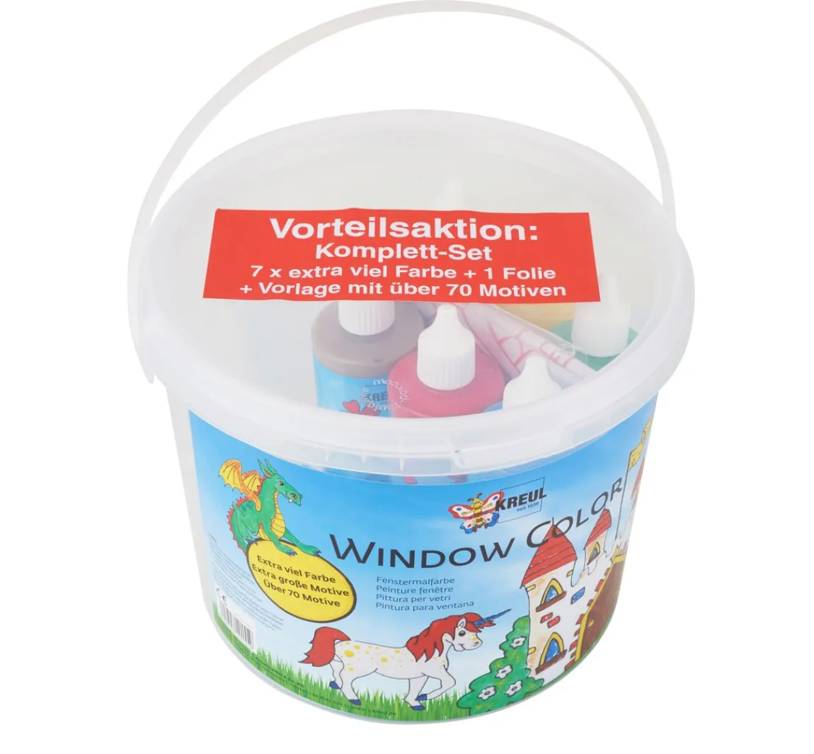 Discount Kreul Kinder KREUL Window Color "Powerpack Burg"