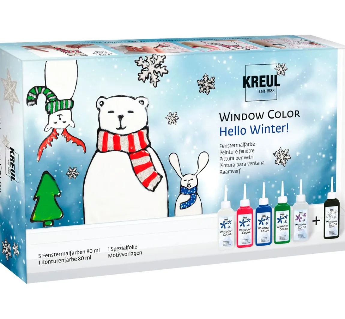 Best Kreul Kinder KREUL Window Color Set "Hello Winter"