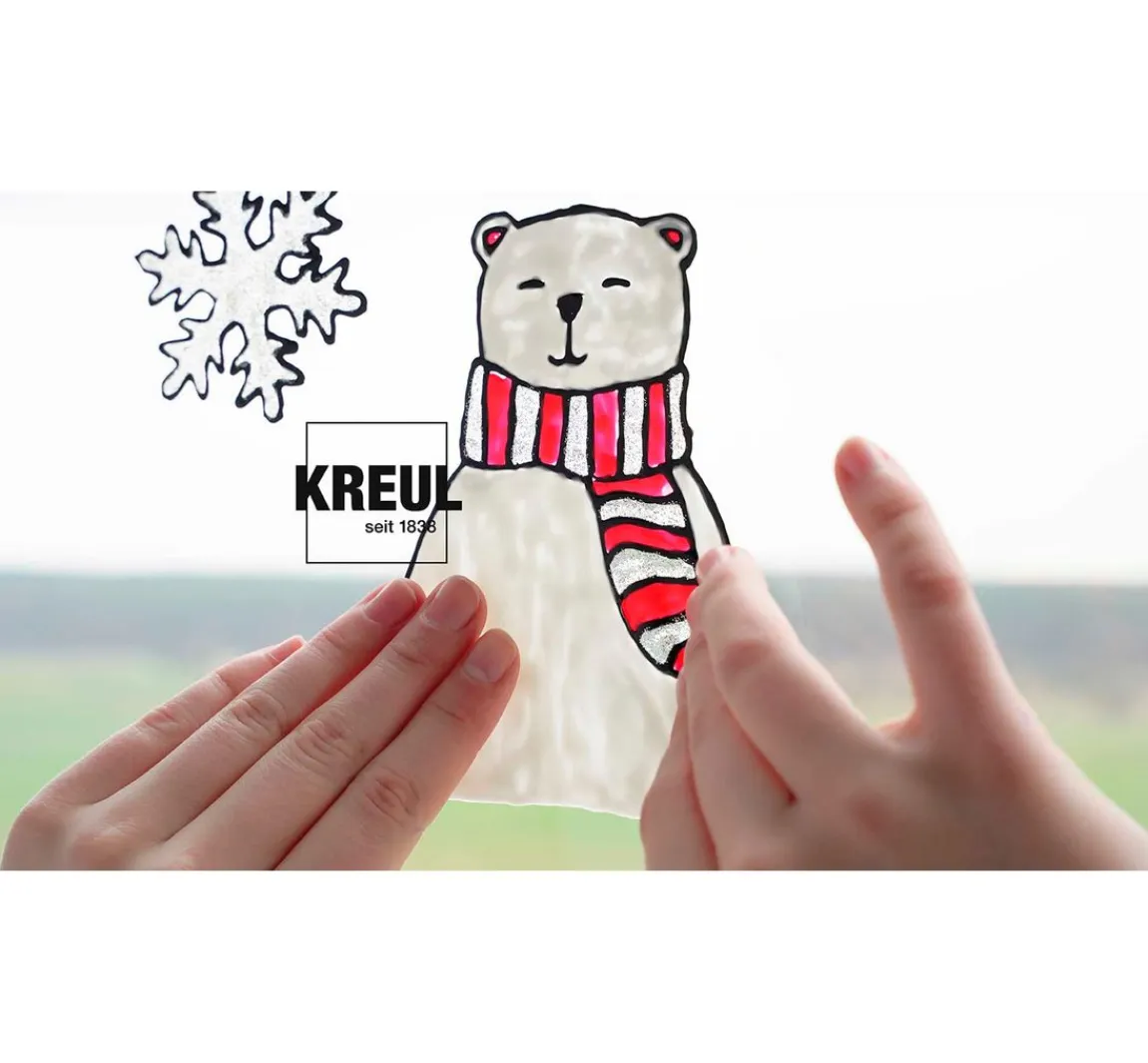 Best Kreul Kinder KREUL Window Color Set "Hello Winter"