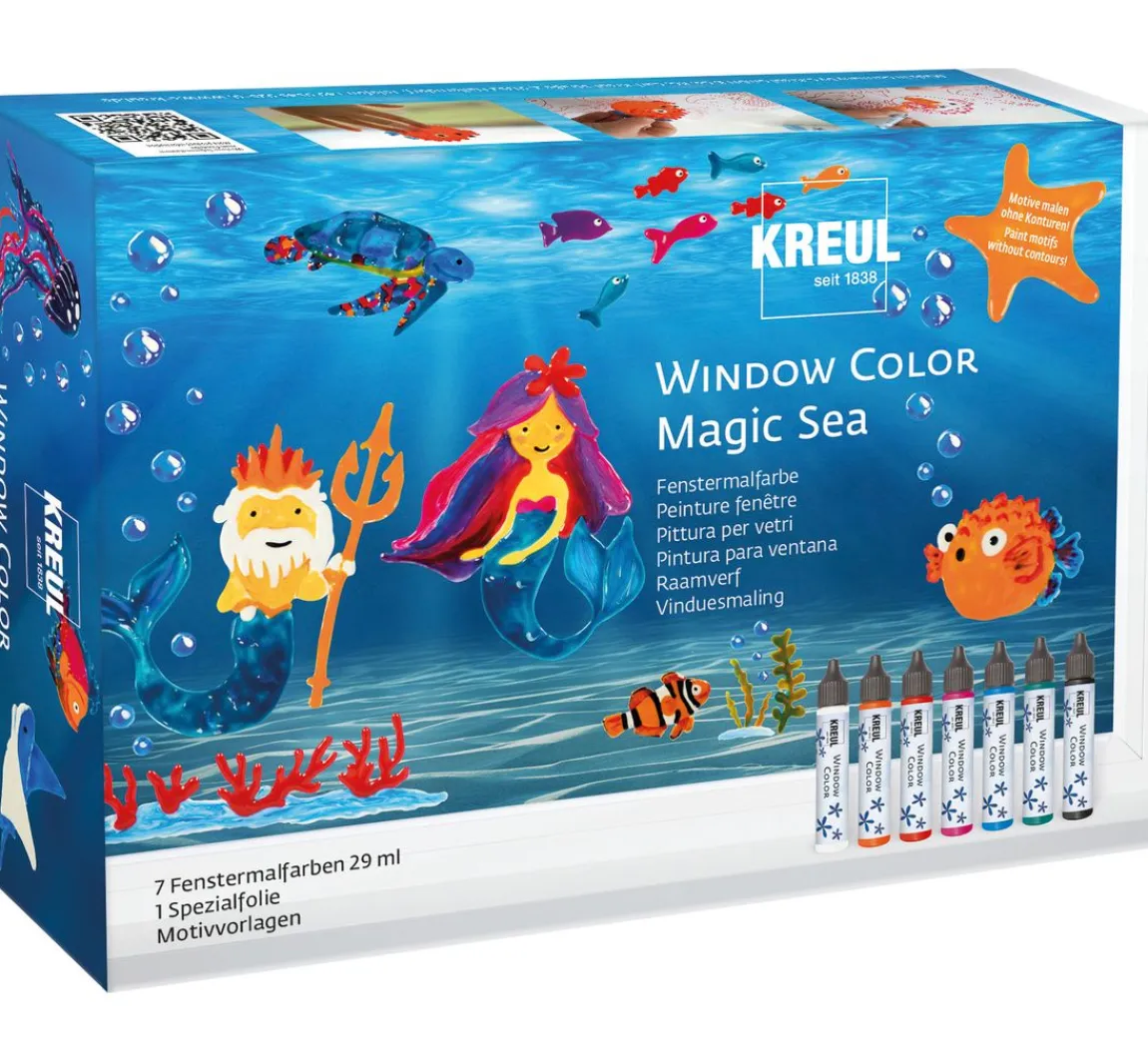 Discount Kreul Window Color Set "Magic Sea"