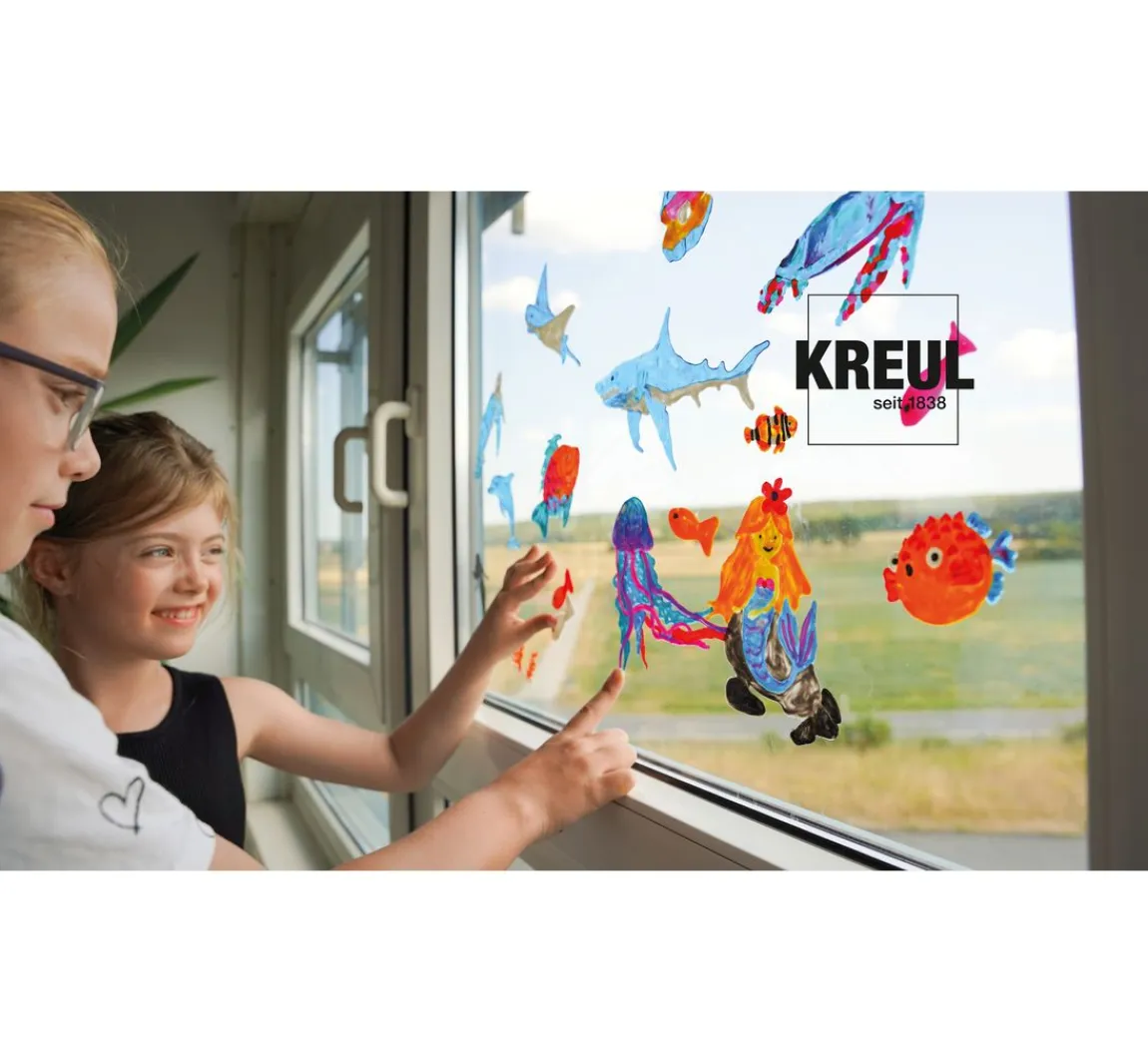 Discount Kreul Window Color Set "Magic Sea"