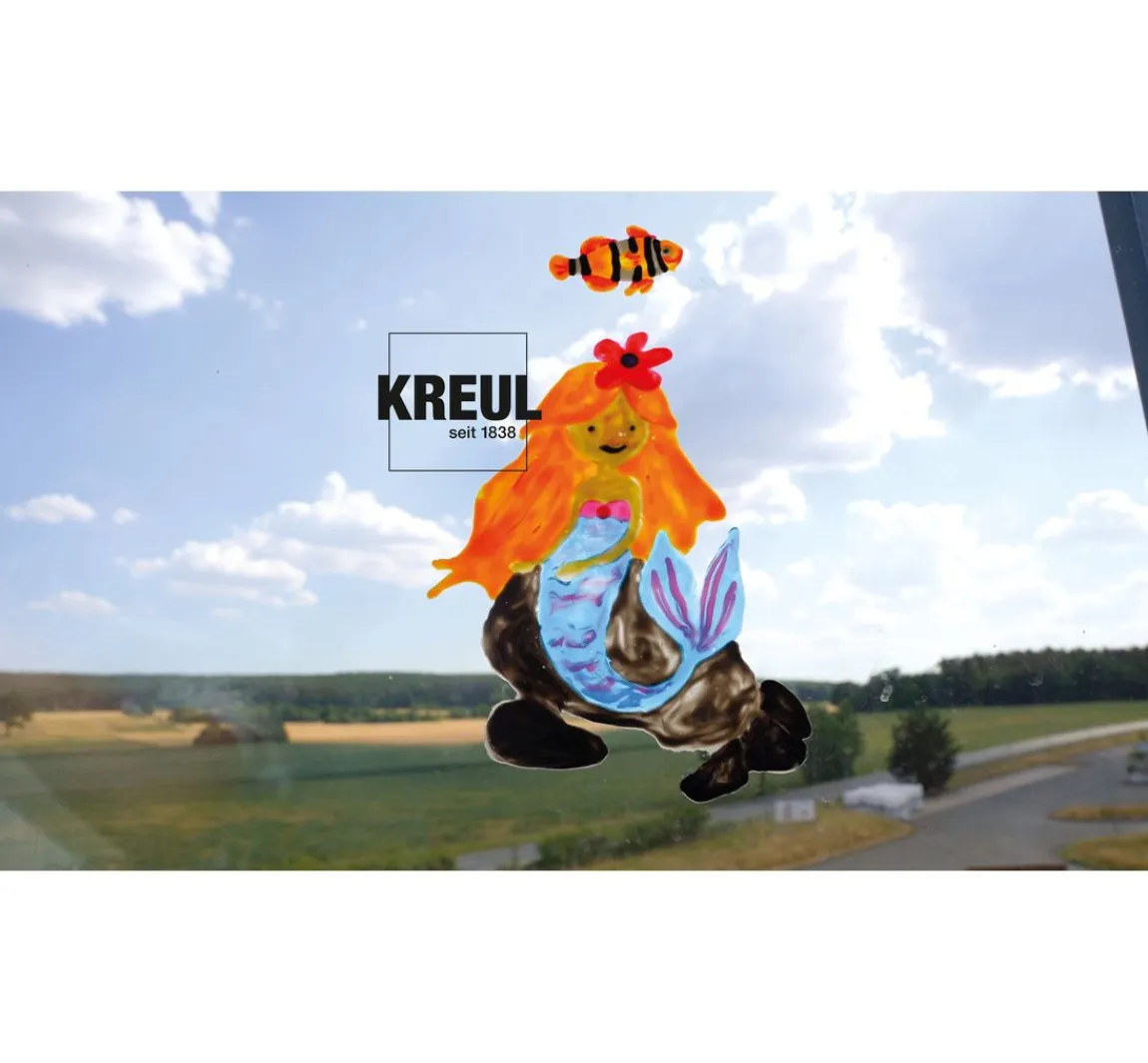 Discount Kreul Window Color Set "Magic Sea"