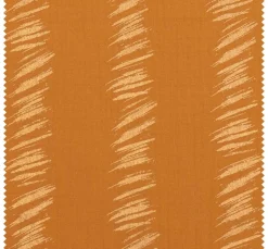 New Rico Design Krinkel-Musselin Baumwoll-Stoff mit Gold-Effekt "Transformation" Crush Stipes