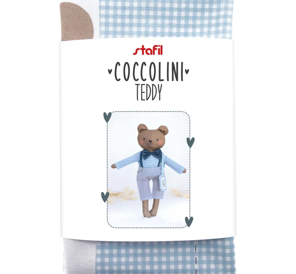 Online stafil Kuscheltier Nähset Coccolini "Teddy"