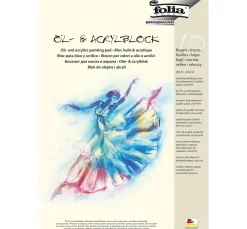 Clearance folia Öl-Acrylmalblock