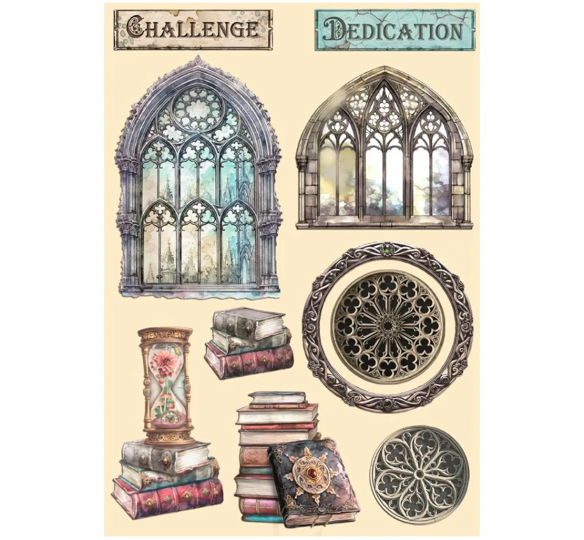 Sale Stamperia Lasercut-Motive "Master of Magic"