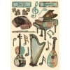 Best Stamperia Lasercut-Motive "Music"