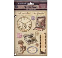 Sale Stamperia Lasercut-Motive "Quiet Days"
