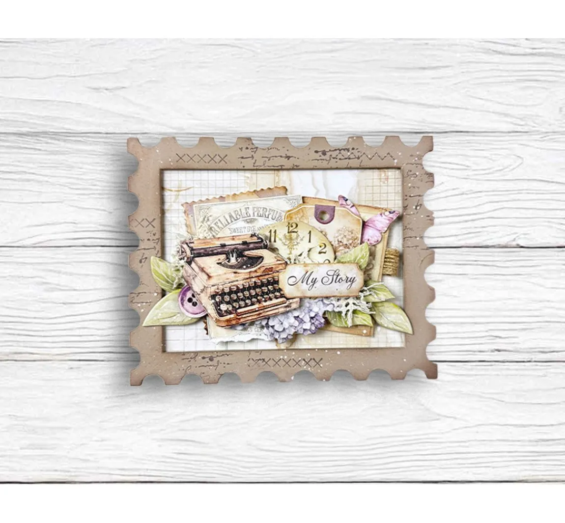 Sale Stamperia Lasercut-Motive "Quiet Days"