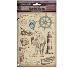 Best Stamperia Lasercut-Motive "Silent Sea"