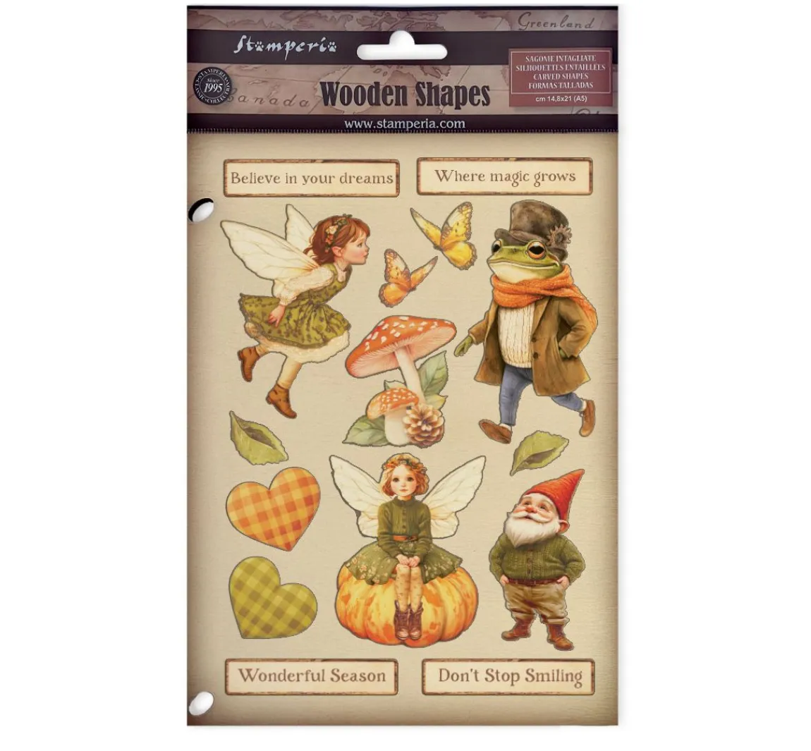Online Stamperia Lasercut-Motive "Whispering Woods"