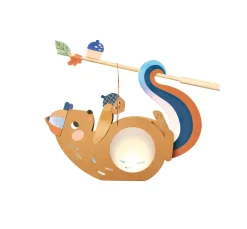 folia Laternen-Bastelset "Eichhörnchen", inkl. LED Licht