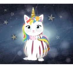 Discount URSUS Laternen-Bastelset "Kittycorn"