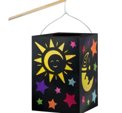 Outlet URSUS Laternen-Bastelset "Sonne, Mond & Sterne"