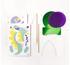 Outlet folia Laternen-Bastelset "Super Dinos"