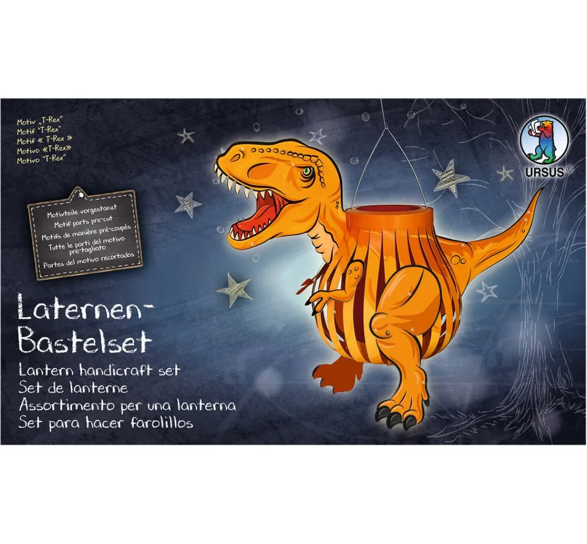 Online URSUS Laternen-Bastelset "T-Rex"