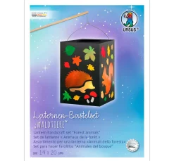 Discount URSUS Laternen-Bastelset "Waldtiere"