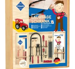 Best PEBARO Laubsäge-Werkzeugschrank, 18-tlg.
