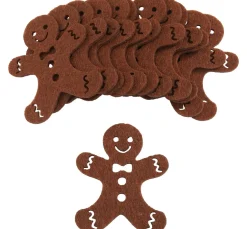 New ohne Marke Lebkuchenmännchen aus Filz