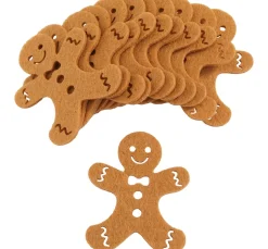 New ohne Marke Lebkuchenmännchen aus Filz