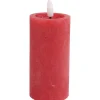 Online ohne Marke LED-Echtwachskerze "10 x 5 cm", mit Timer 6/18 Std.