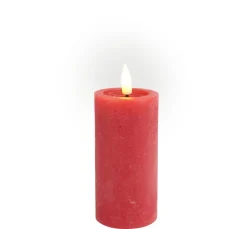 Online ohne Marke LED-Echtwachskerze "10 x 5 cm", mit Timer 6/18 Std.