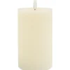Outlet ohne Marke LED-Echtwachskerze "12,5 x 7,5 cm", mit Timer