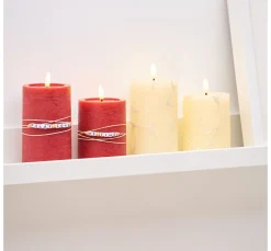 Outlet ohne Marke LED-Echtwachskerze