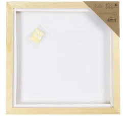 Best creativ company Leinwand mit Rahmen, 30 x 30 cm