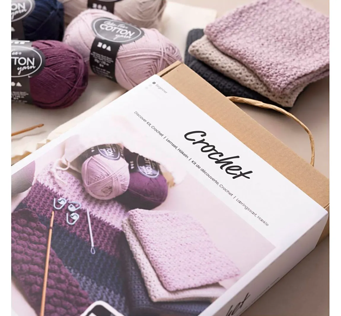 Clearance creativ company Lernset Häkeln "Geschirrtücher"