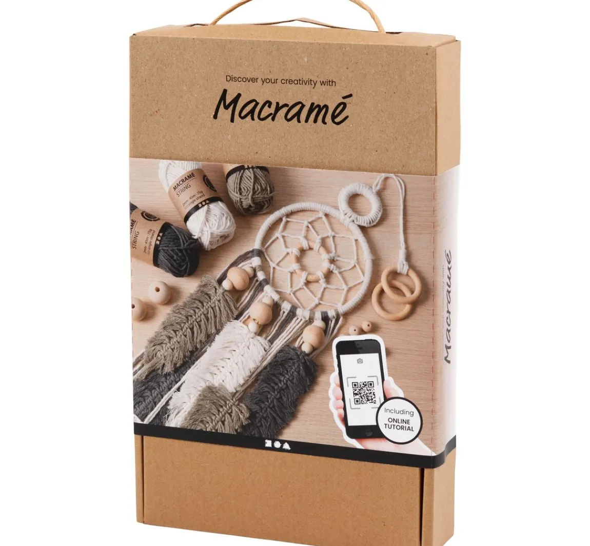 Discount creativ company Lernset Makramee "Traumfänger"