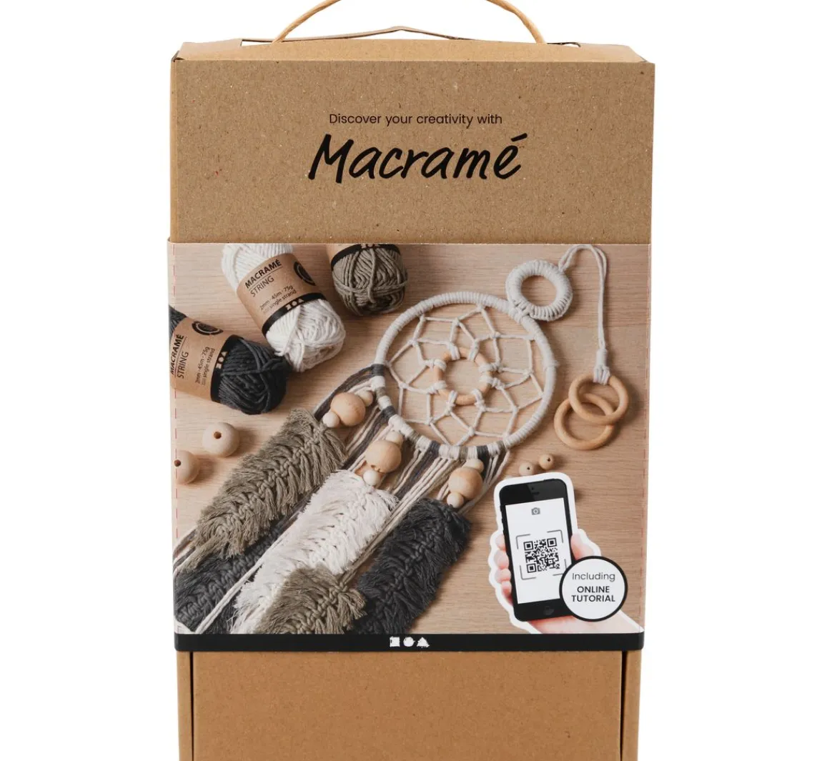 Discount creativ company Lernset Makramee "Traumfänger"