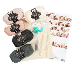 New creativ company Lernset Stricken "Waschlappen"