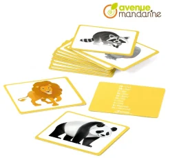 Clearance My Mandarine Lernspiel Bildkarten "Wildtiere"