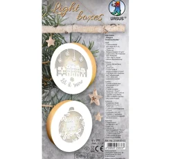 Sale URSUS Lightboxes "Merry Christmas", 2er-Set