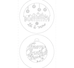 Sale URSUS Lightboxes "Merry Christmas", 2er-Set