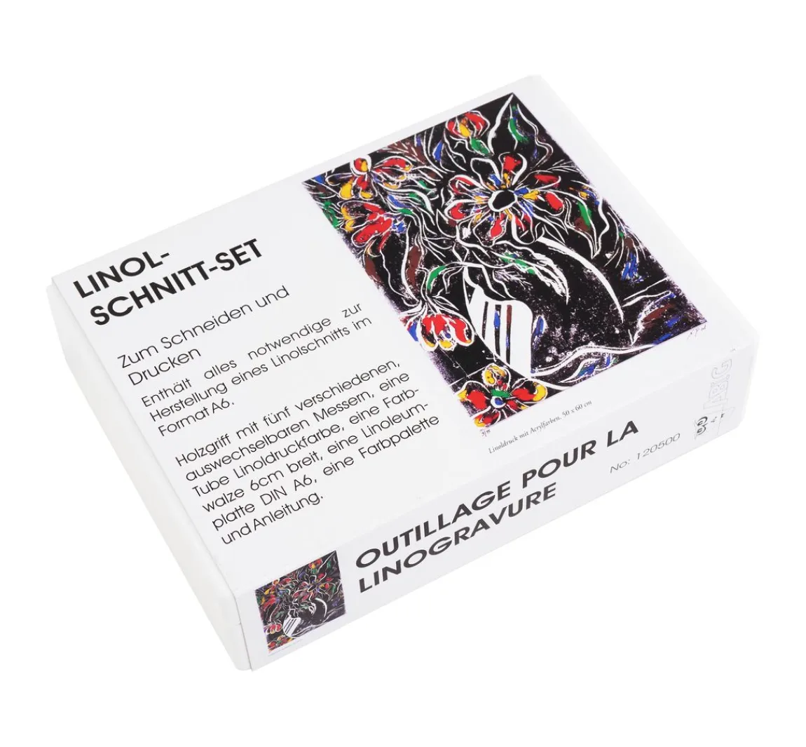 ohne Marke Linol-Schnitt-Set